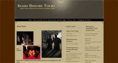 Desktop Screenshot of idahohistorytours.com